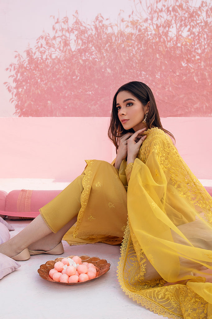 Mustard Ceylon | Cross Stitch | Mahiri Collection 2023