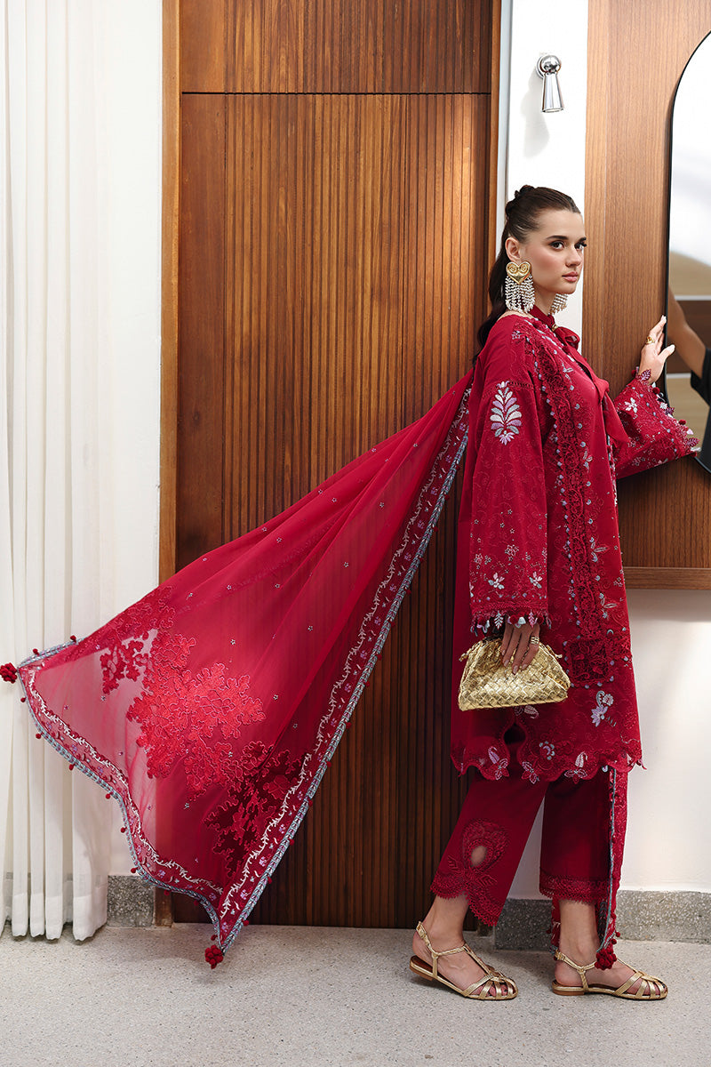 CM-03 RUBY | Qalamkar | Chikankari Eid Edit Collection 2026