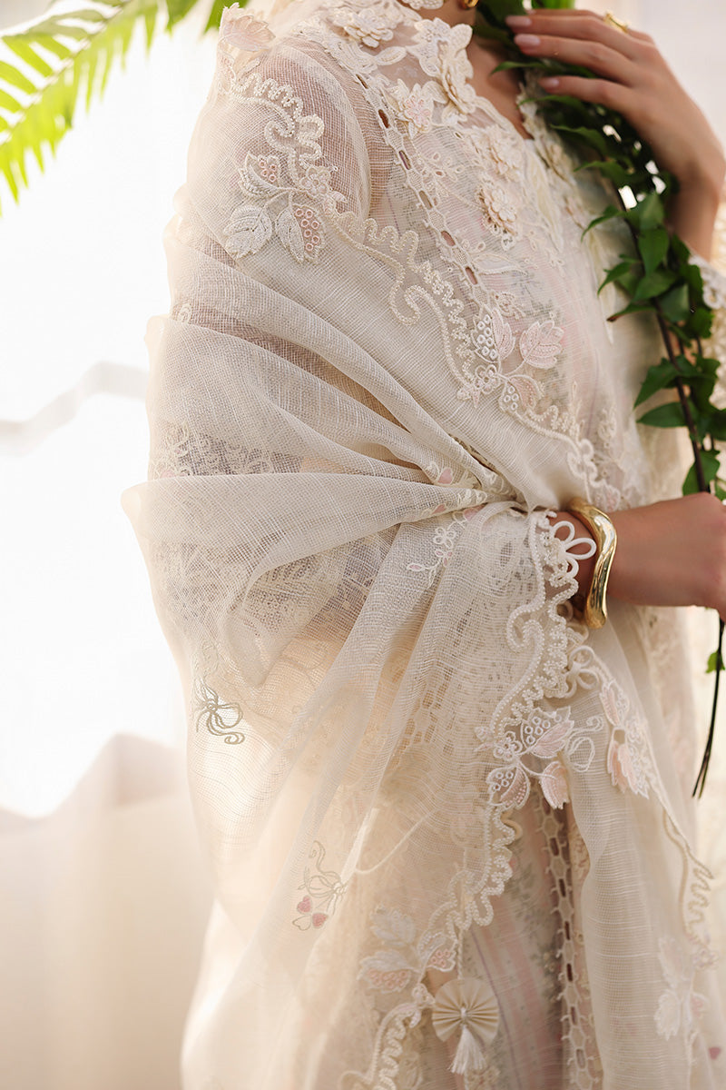 CM-04 ZIMAL | Qalamkar | Chikankari Eid Edit Collection 2026
