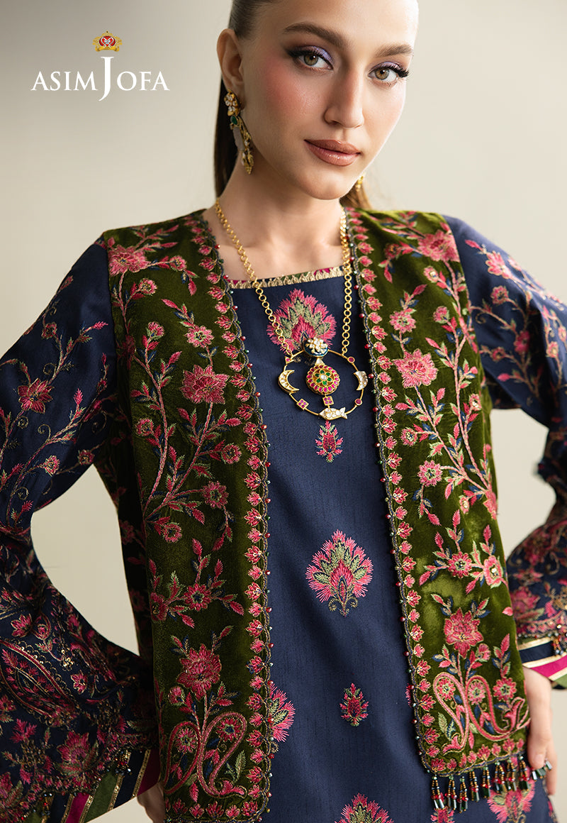 AJULM-04 | Asim Jofa | Makhmal Embroidered Velvet Collection 2025