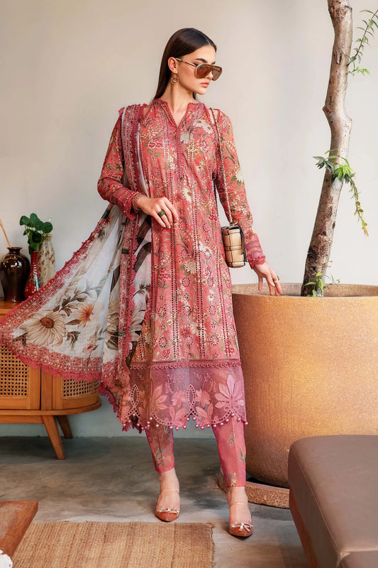 MPT-2508-A | Maria B | Mprints Lawn 2025