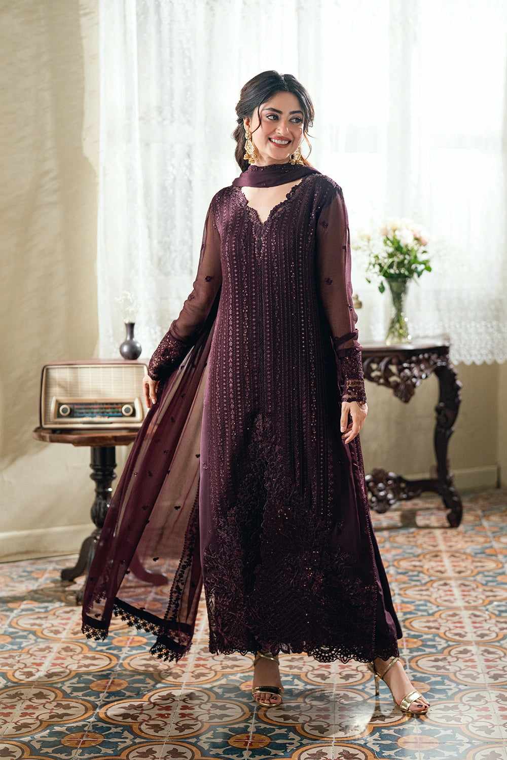 Nectar Rouge | Azure | Eid Drop Collection Unstitched 2026