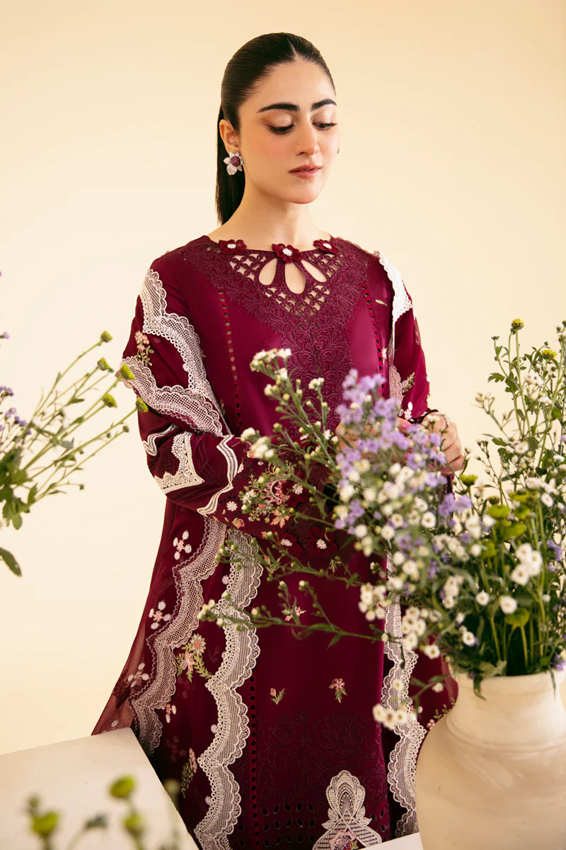 SQ-11 ZENAL | Qalamkar | Qlinekari Lawn Collection 2024