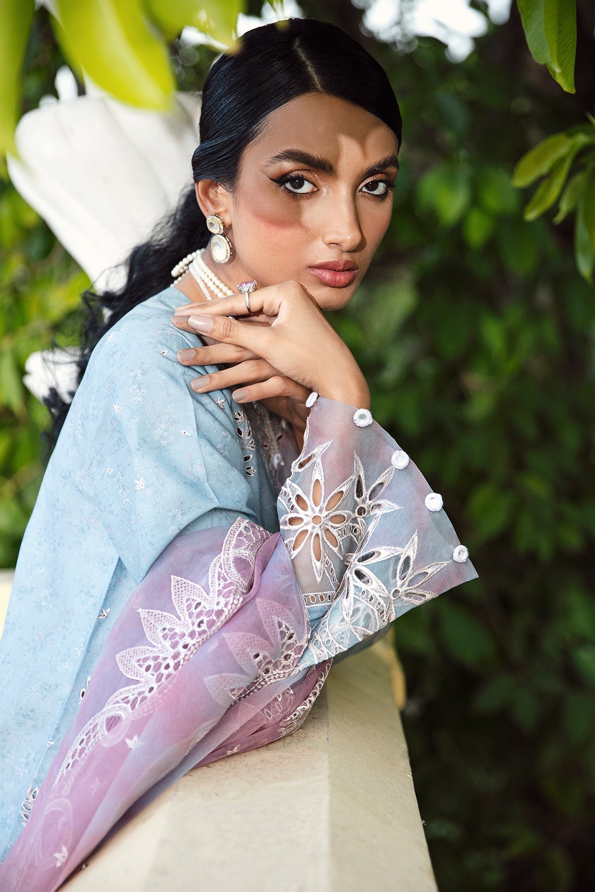 Powder Blue | Jazmin | Iris Eid Lawn Collection 2023