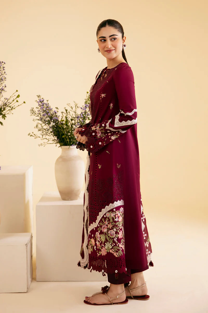 SQ-11 ZENAL | Qalamkar | Qlinekari Lawn Collection 2024