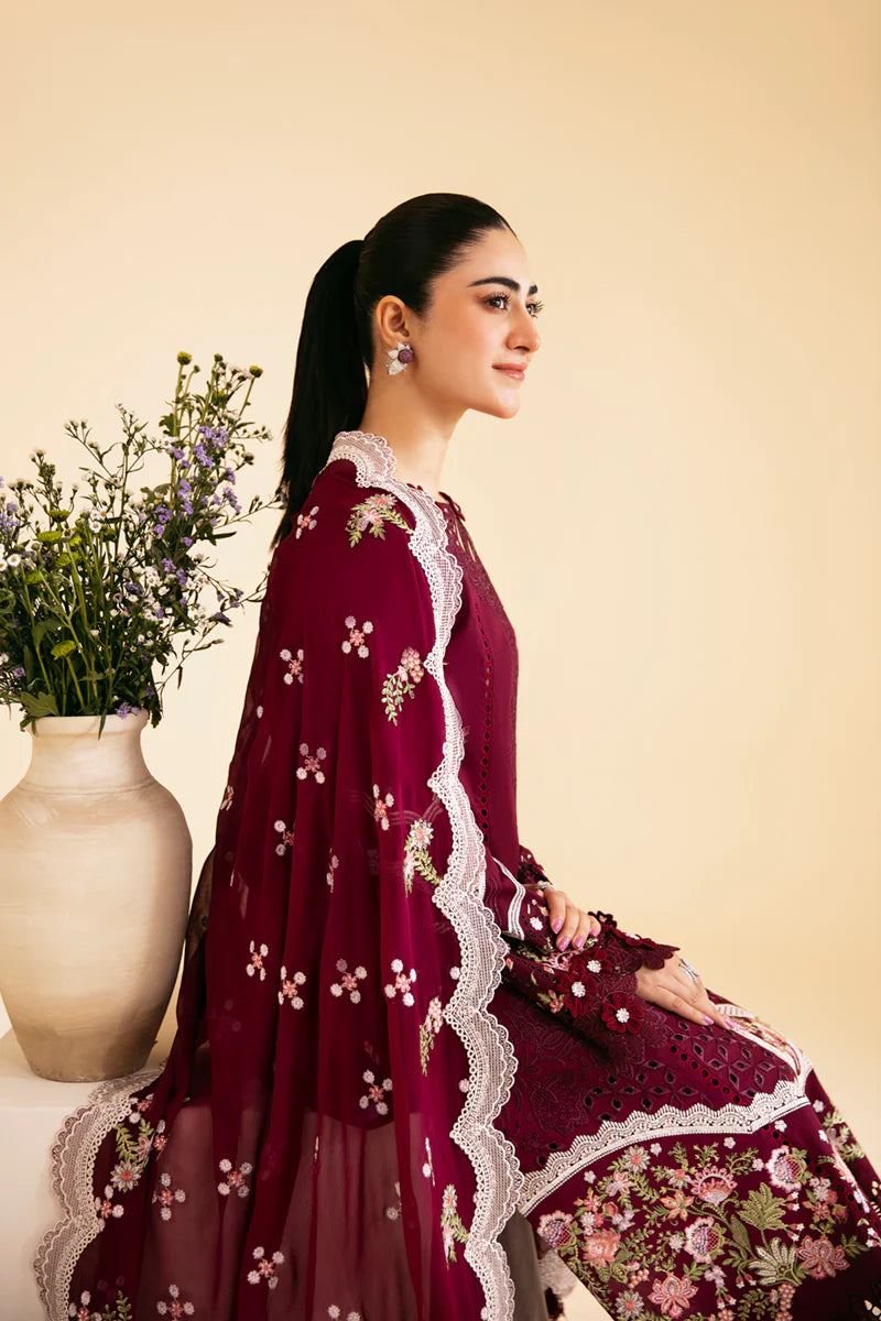 SQ-11 ZENAL | Qalamkar | Qlinekari Lawn Collection 2024
