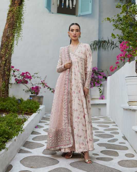 Karine | Faiza Saqlain | Liliana Luxury Lawn 2024