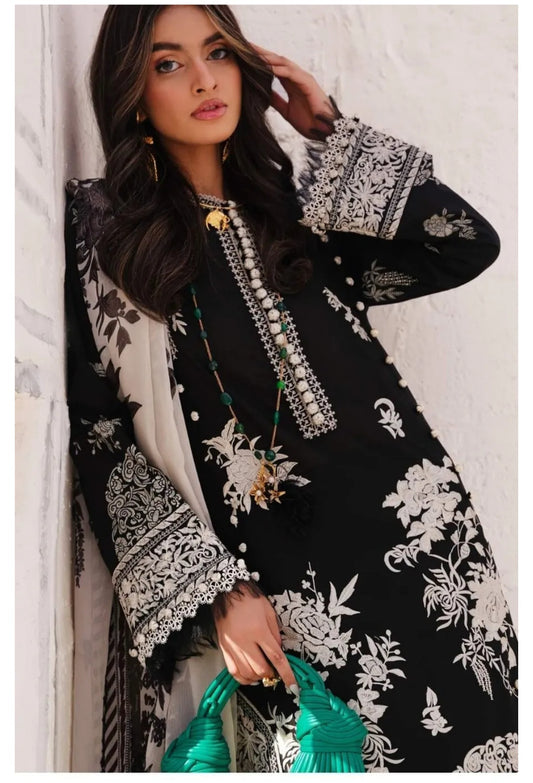 7A | Muzlin By Sana Safinaz  | Unstitched Lawn 2024