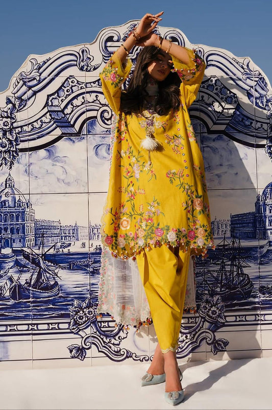 2A | Muzlin By Sana Safinaz  | Unstitched Lawn 2024