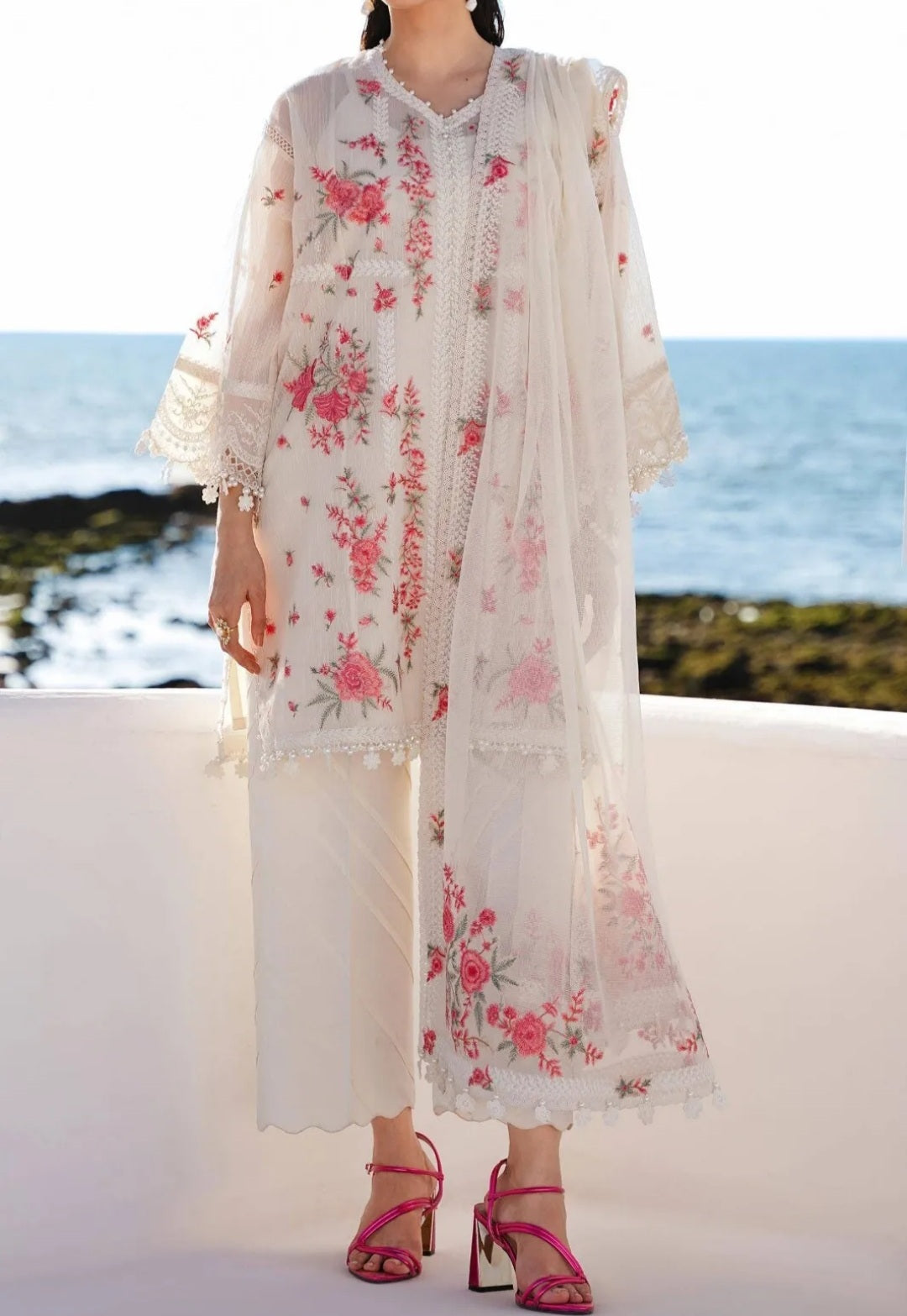 1A | Muzlin By Sana Safinaz | Unstitched Lawn 2024