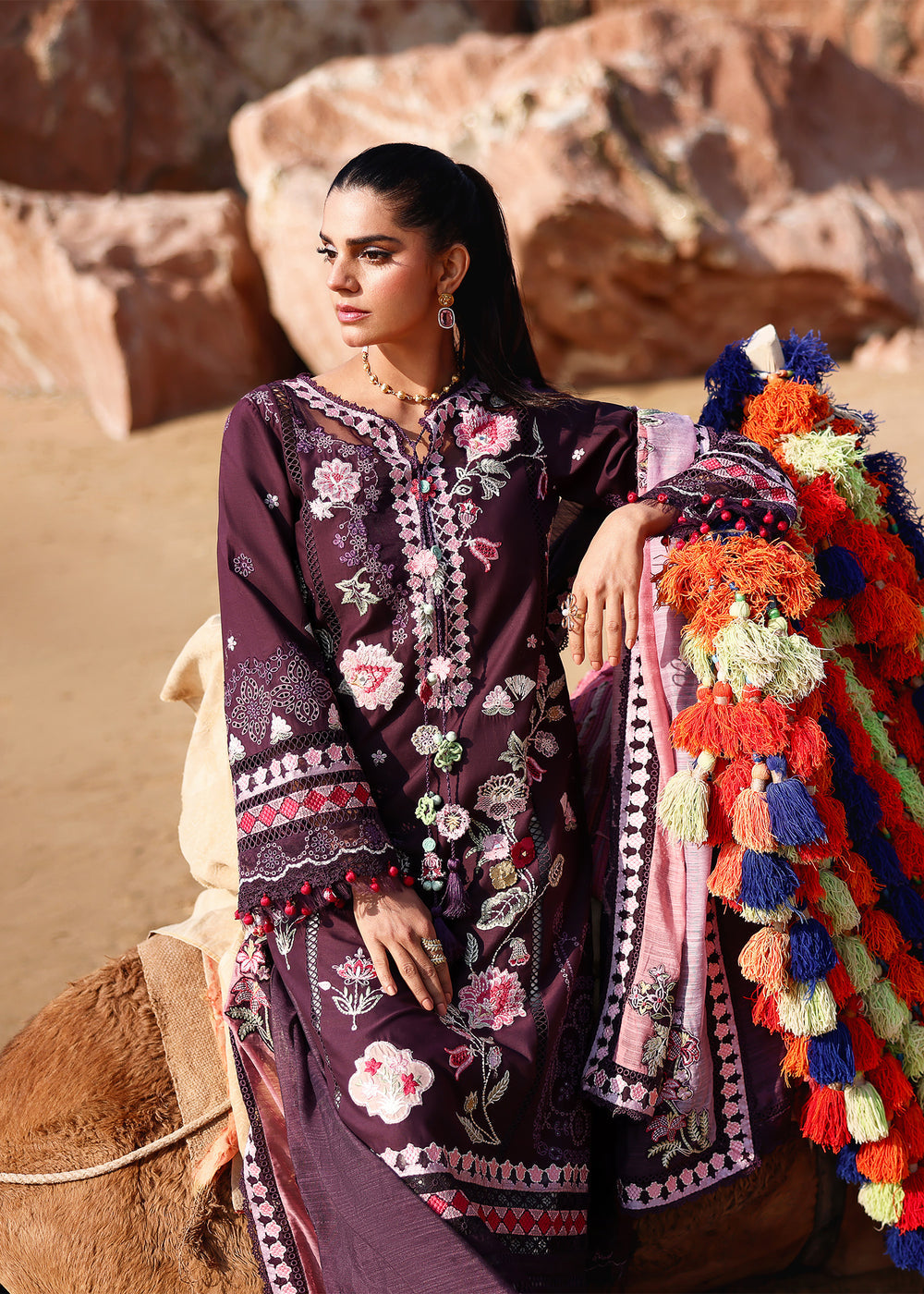 NOOR-2-A | Saira Shakira | Breeze Luxury Lawn Collection 2026