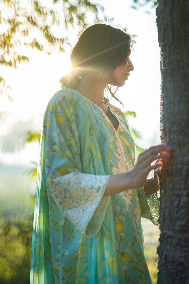 Ambar (A) | Sana Maskatiya | Luxury Lawn Collection Unstitched 2026
