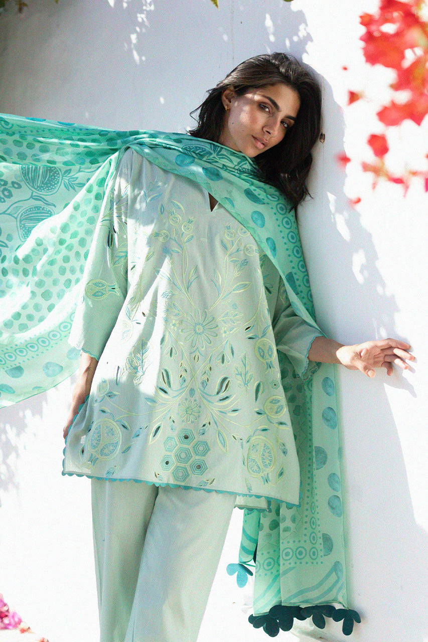 Reva (A) | Sana Maskatiya | Luxury Lawn Collection Unstitched 2026
