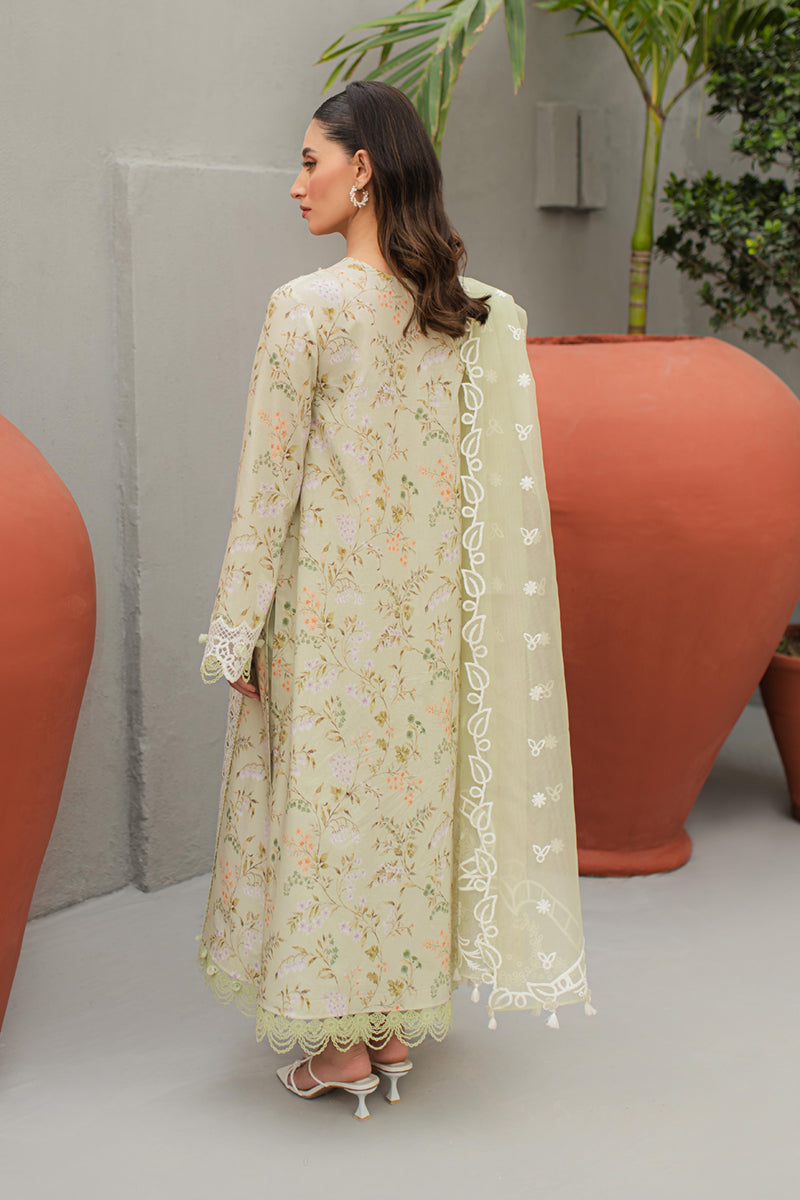 JK-01 EULALIA | Qalamkar | Qline Lawn Collection 2024