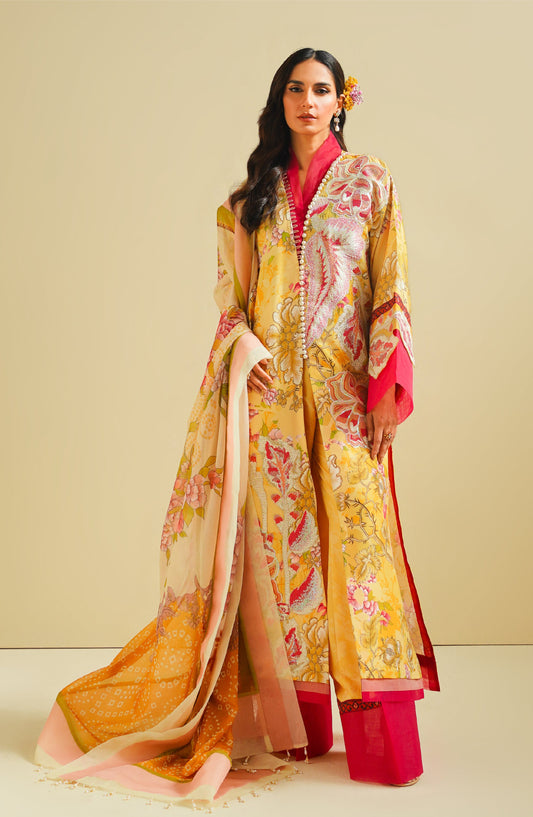 Zohreh - MS24-592 | Maryam and Maria | Summer Luxury Lawn 2024