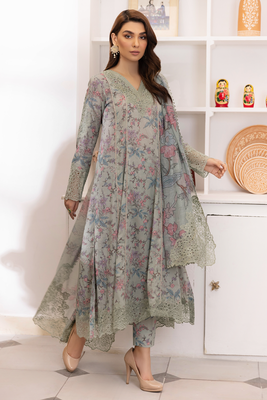 IDL-06 Badar | Iznik | Dastaan Lawn Collection 2023