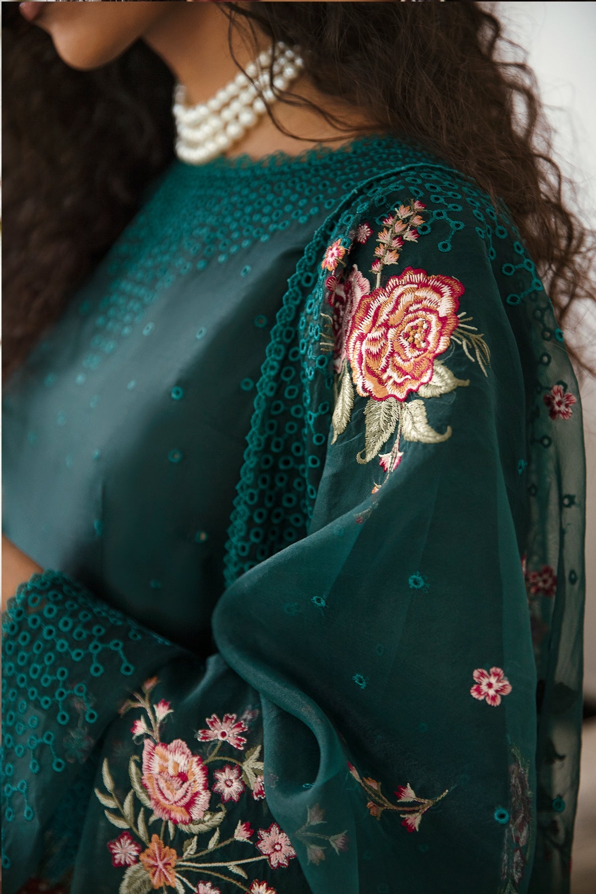 Green Gemstone | Jazmin | Iris Eid Lawn Collection 2023