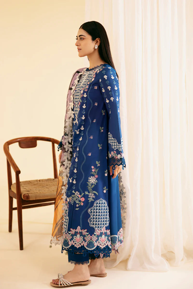 SQ-08 ZEL | Qalamkar | Qlinekari Lawn Collection 2024