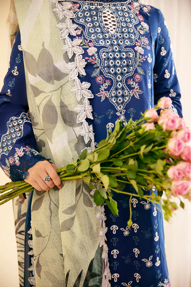 SQ-08 ZEL | Qalamkar | Qlinekari Lawn Collection 2024