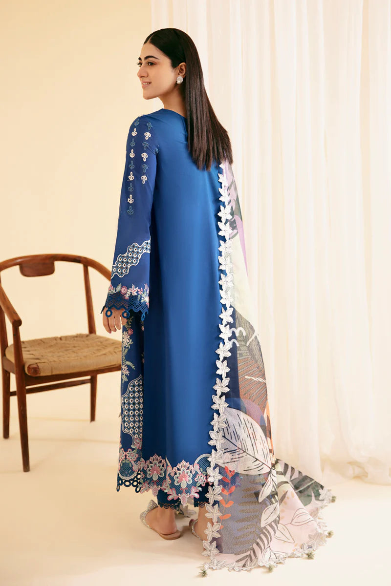 SQ-08 ZEL | Qalamkar | Qlinekari Lawn Collection 2024