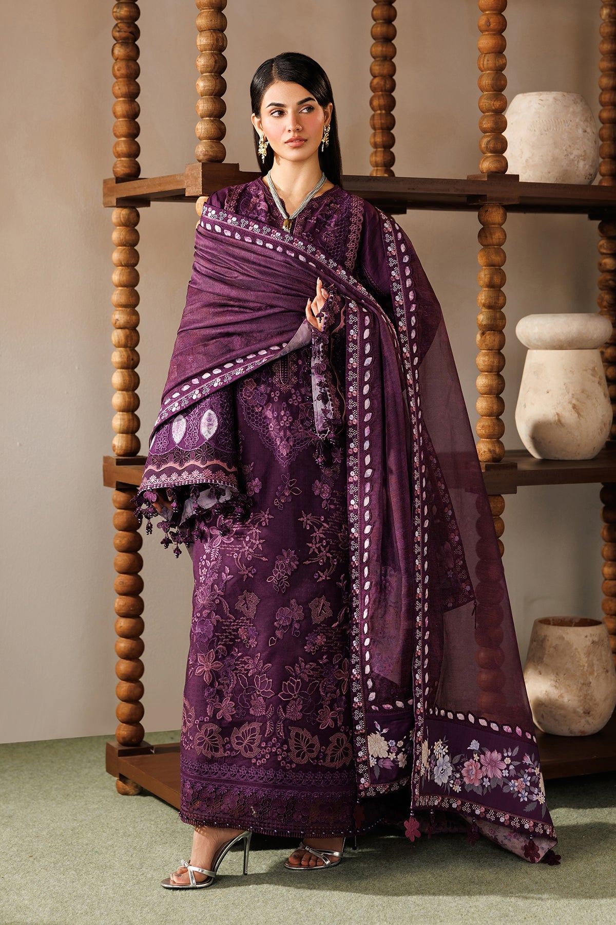 EL26-D02 | Baroque | Eid Lawn Collection Unstitched 2026