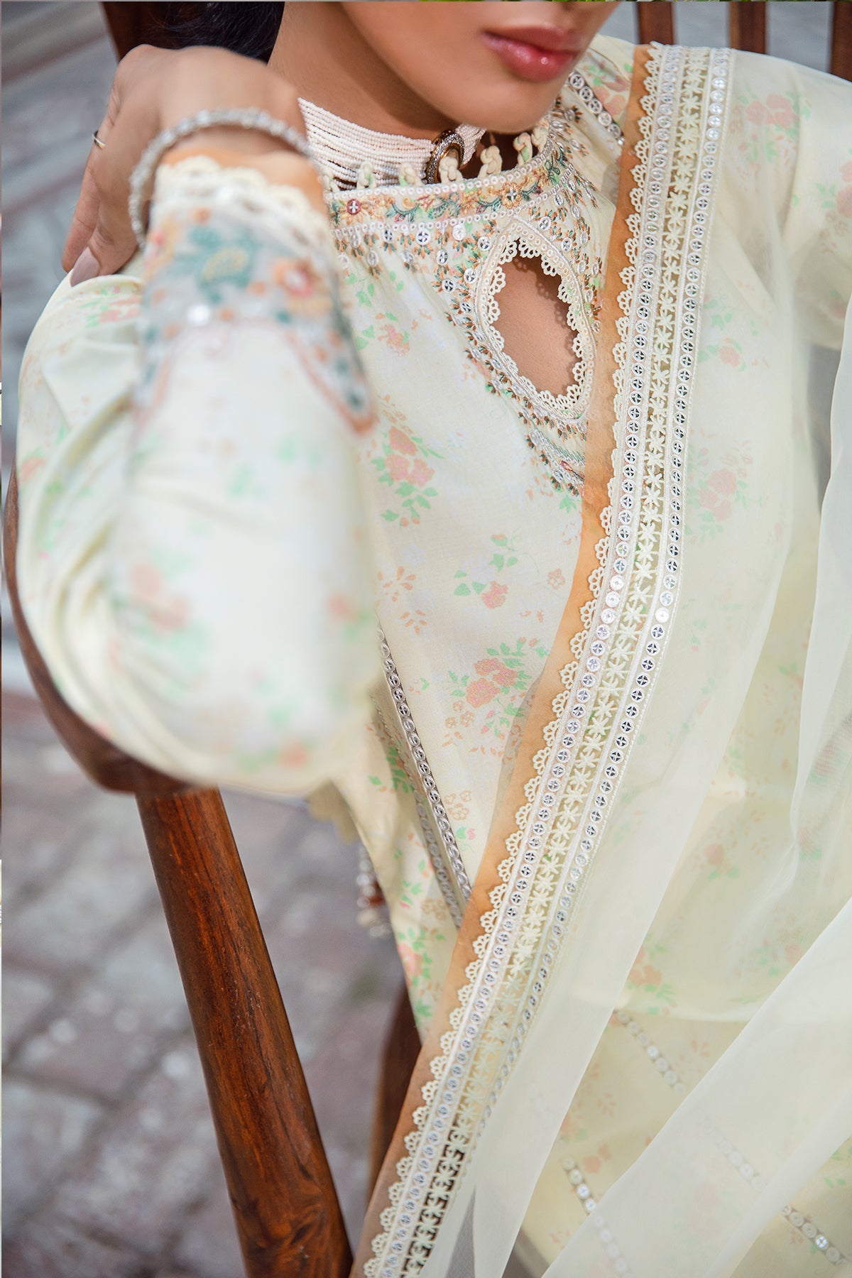 Lime Primerose | Jazmin | Iris Eid Lawn Collection 2023