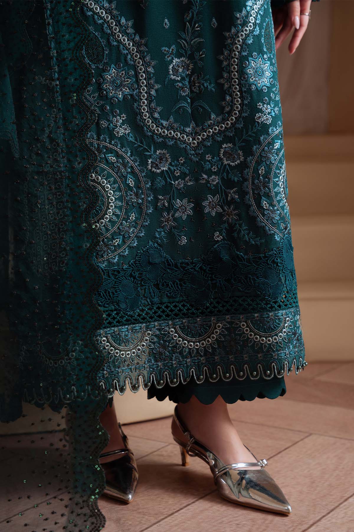 NE-169 | Nureh | Unstitched Karandi Collection 2025