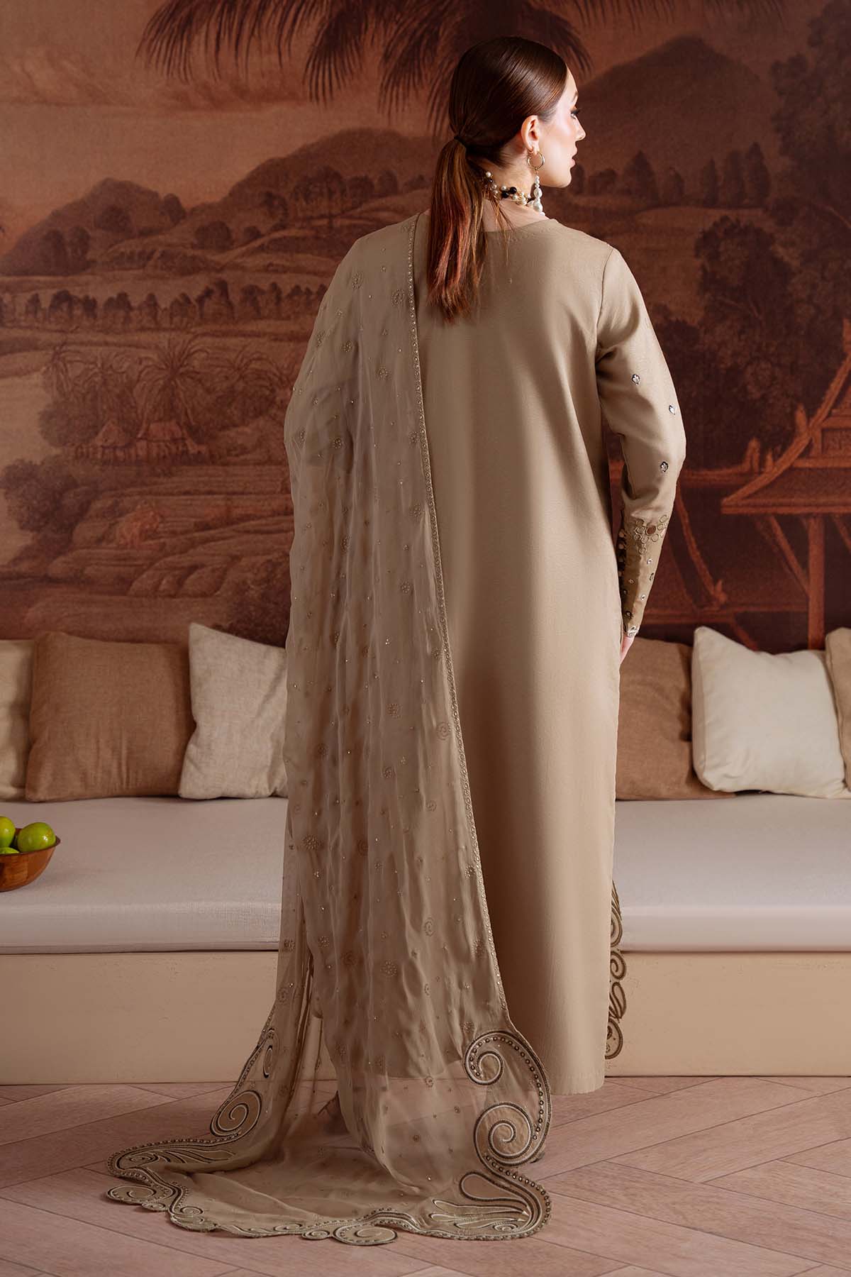 NE-170 | Nureh | Unstitched Karandi Collection 2025