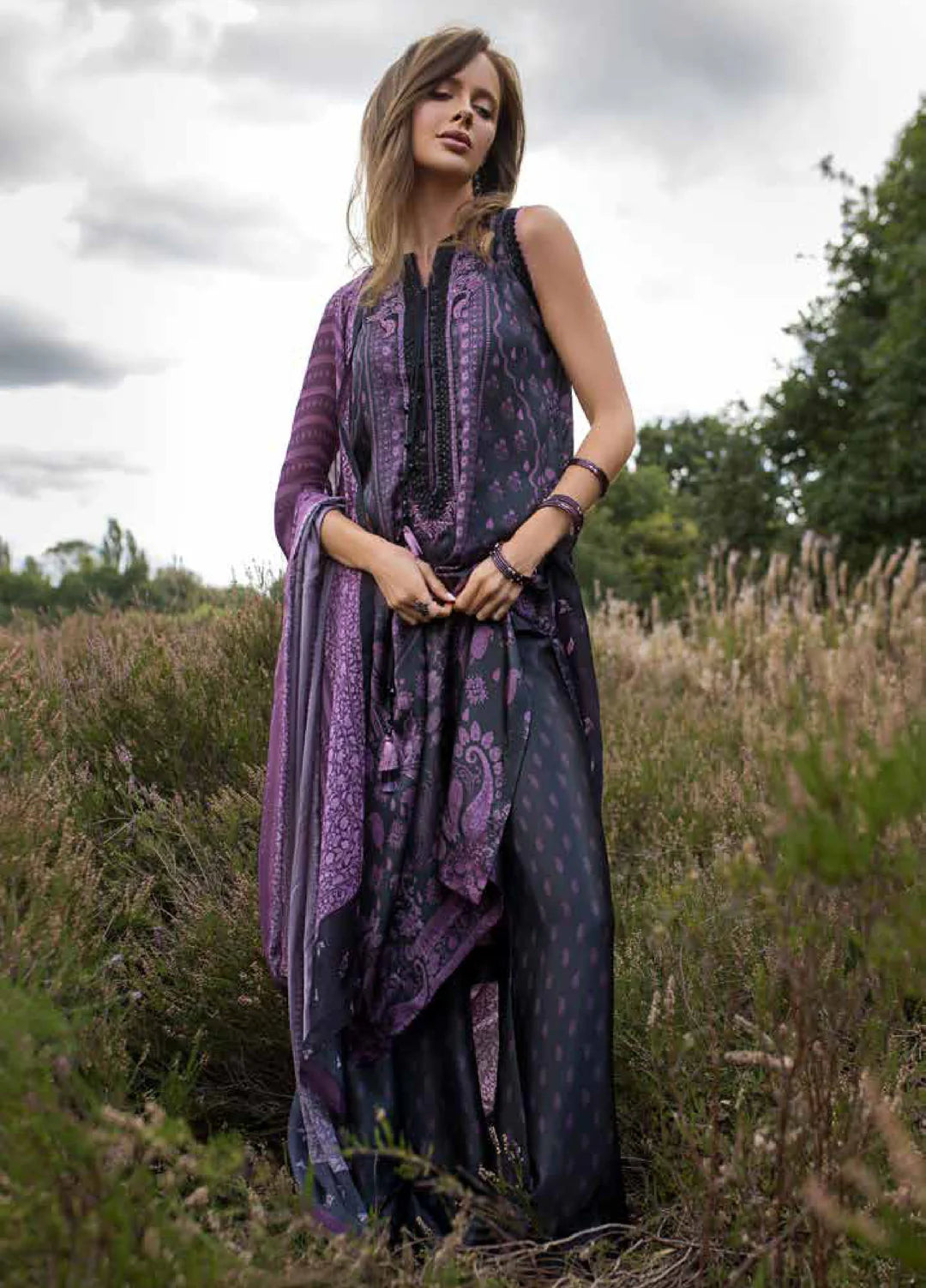 Design 08 | Sobia Nazir | Satin Silk Collection 2025