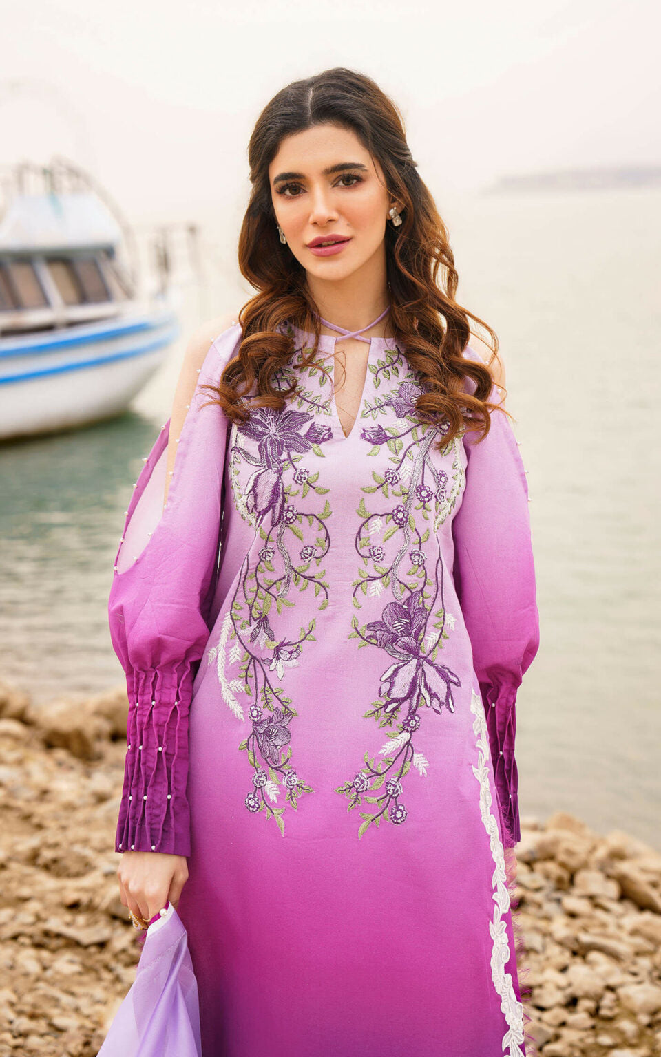 CALLA-U141M018 | Asifa & Nabeel | Meraki Summer Lawn Vol 1 2024