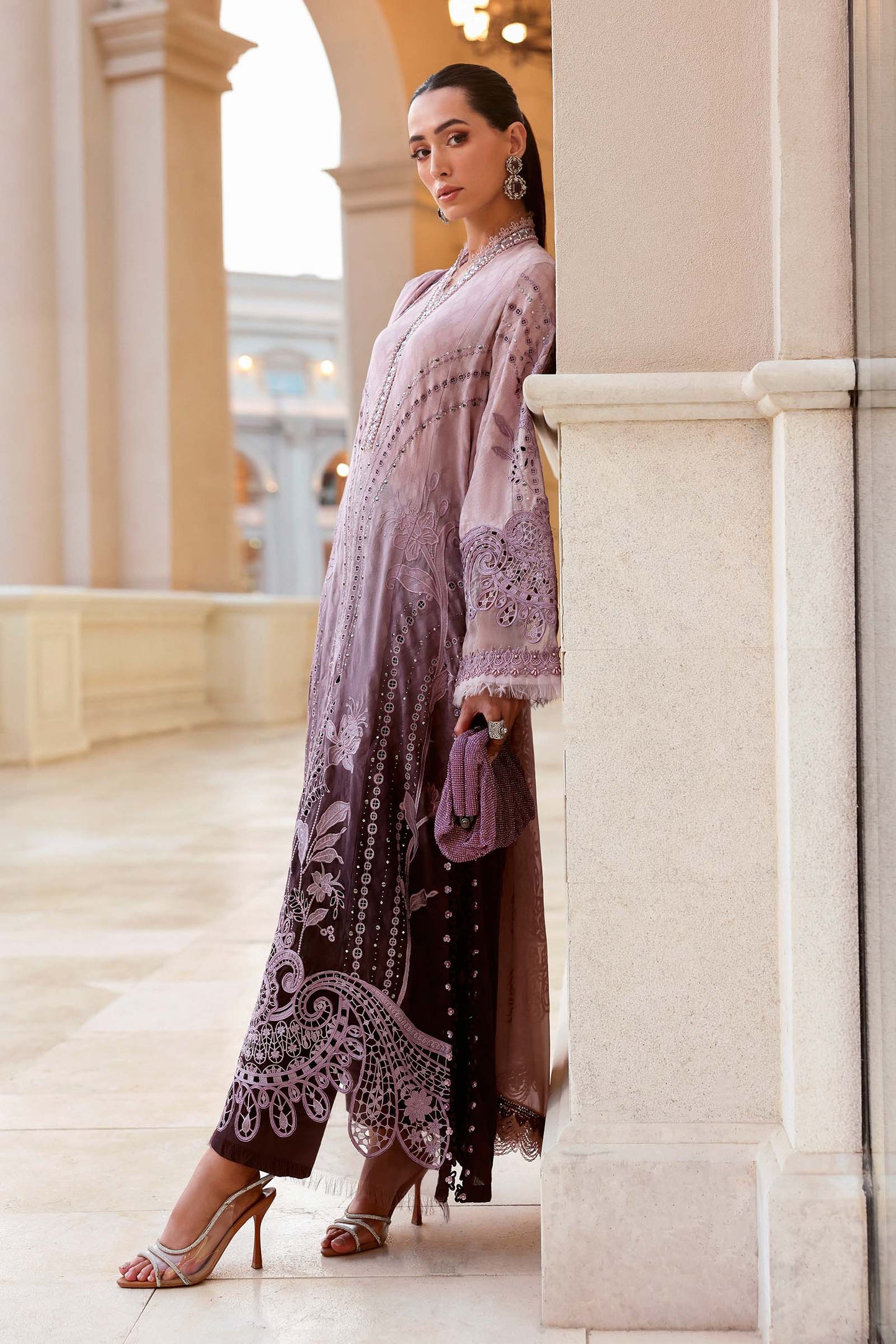 D-2601-B | Maria B | Luxury Lawn Eid Edit Collection Unstitched 2026