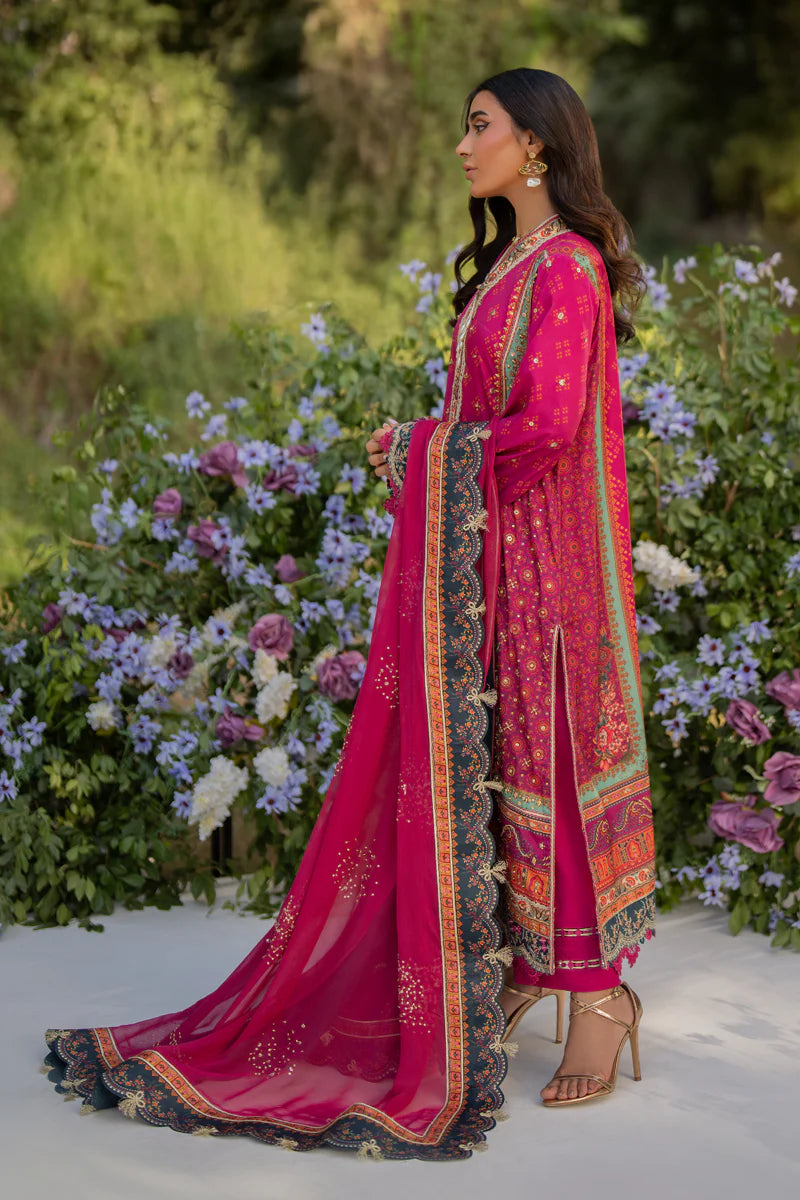 UA-01 ELIA | Qalamkar | Luxe Silk Collection 2024