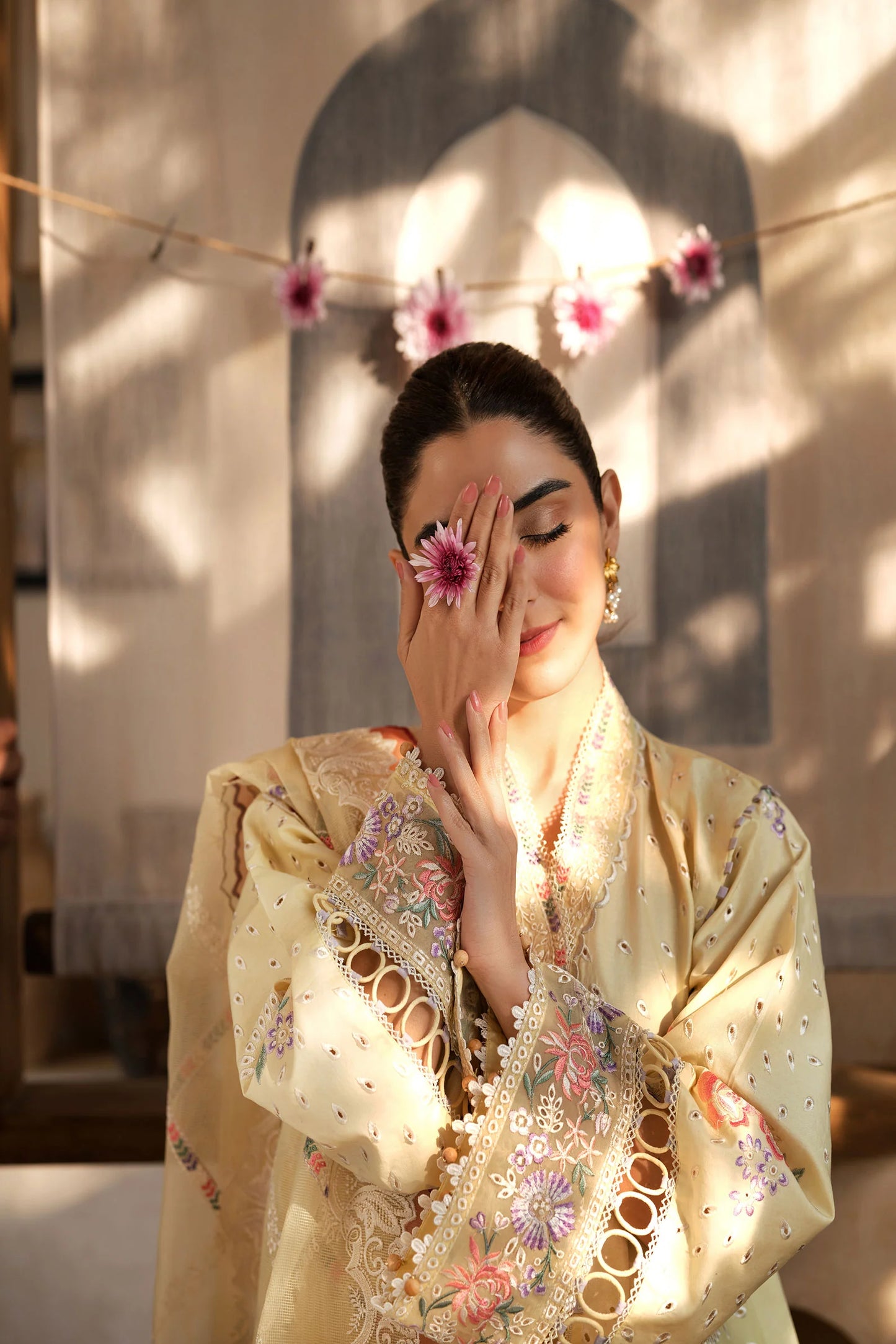 Lemon Garden | Maryam Hussain | Luxury Lawn 2025