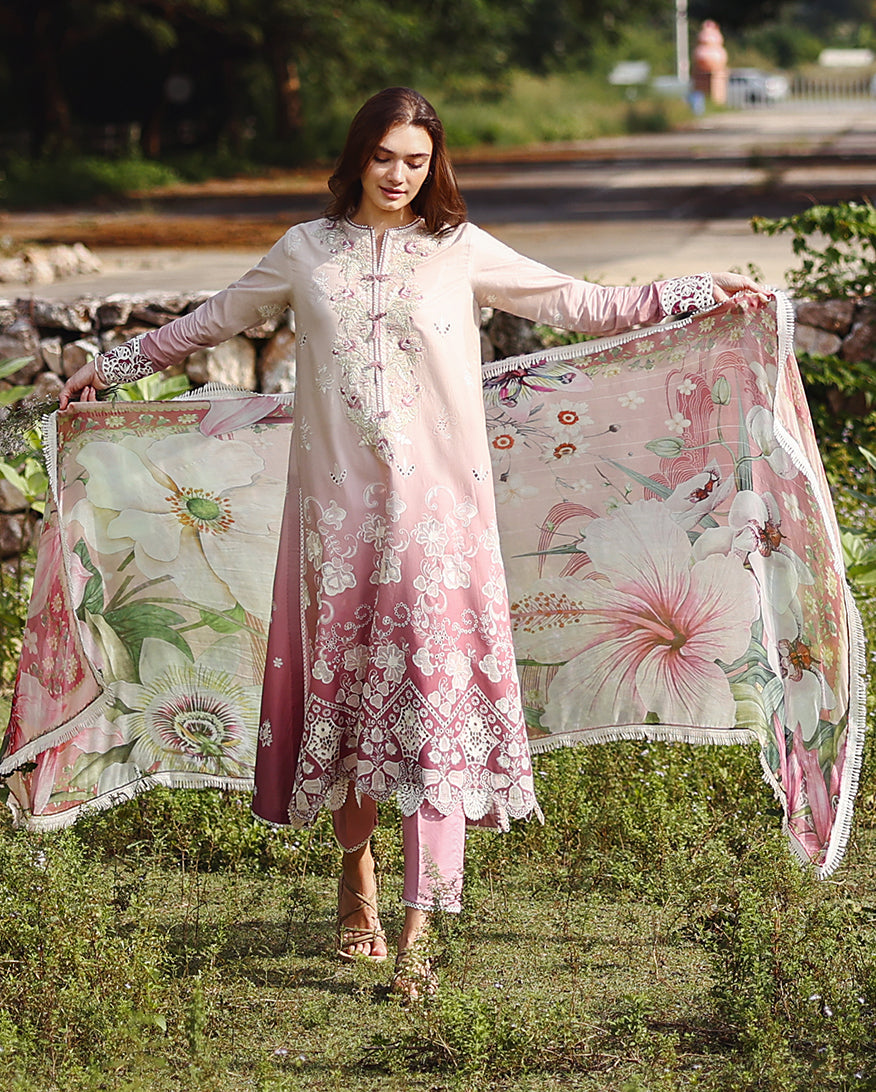 Dew Drift | Mushq | Solace Ombre Chikankari Collection 2026