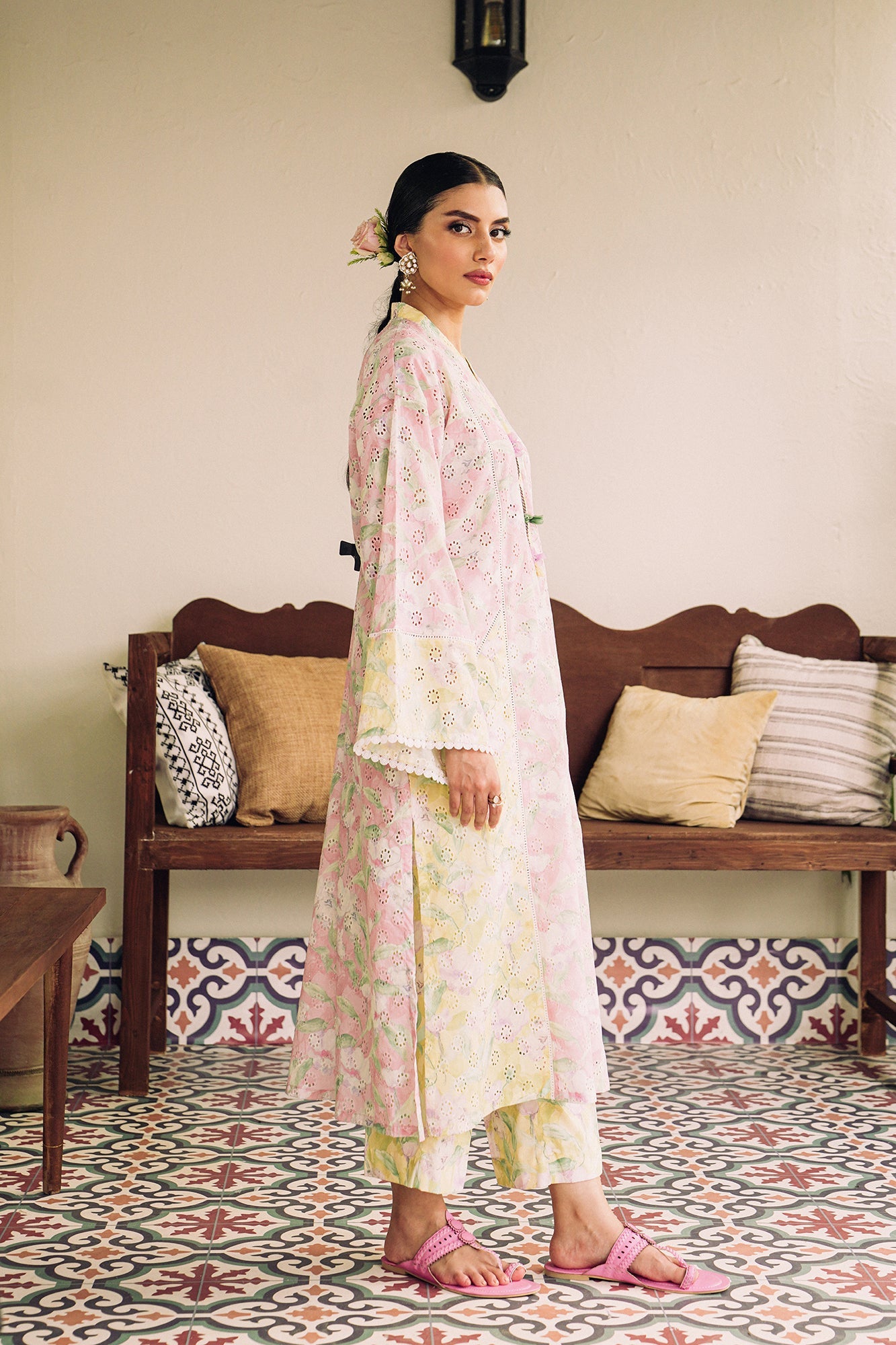 Ethnic | Print Series | Schiffli Pret Collection 2023