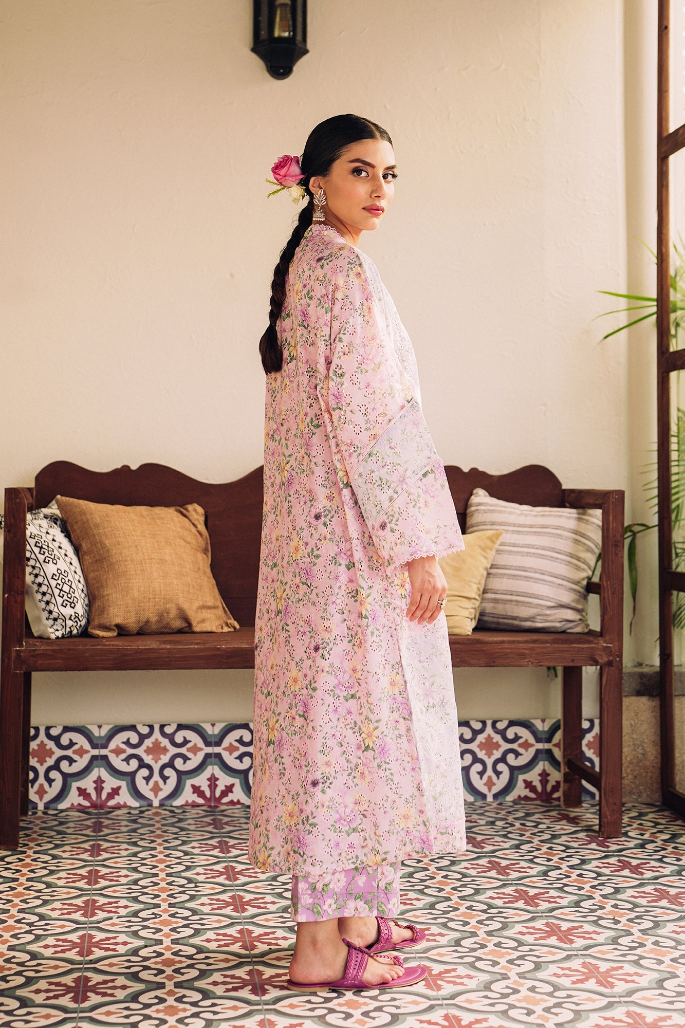 Ethnic | Print Series | Schiffli Pret Collection 2023
