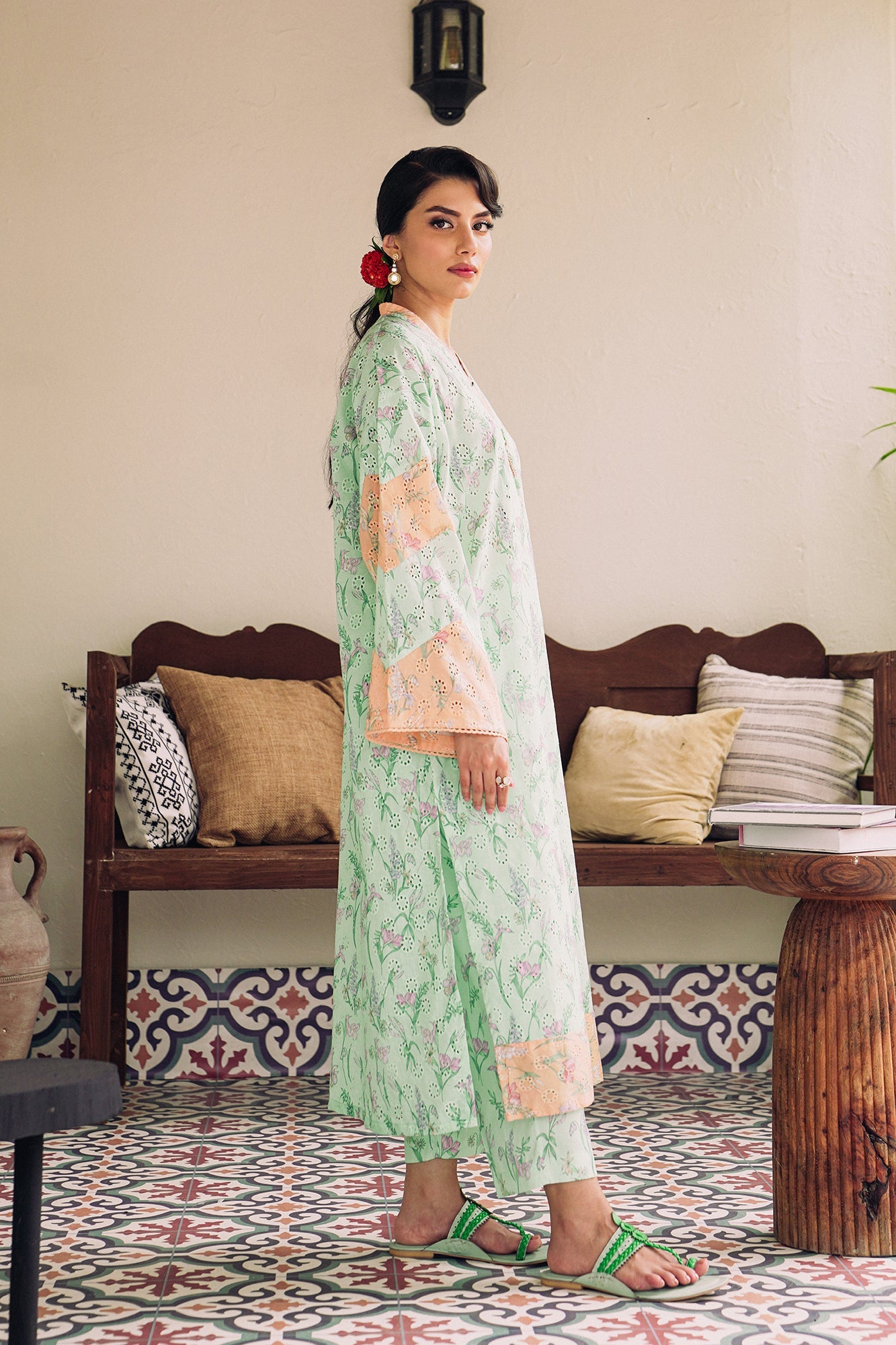 Ethnic | Print Series | Schiffli Pret Collection 2023