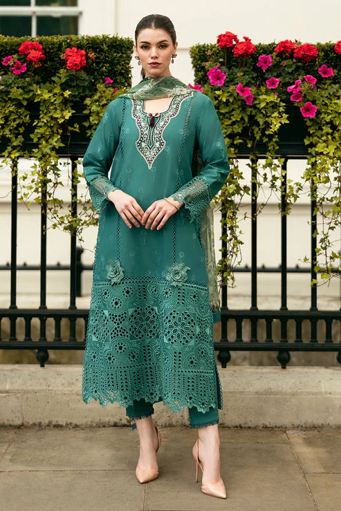 WHISPERING WAVES | Mushq | Hemline Lawn Volume 2 Collection 2024