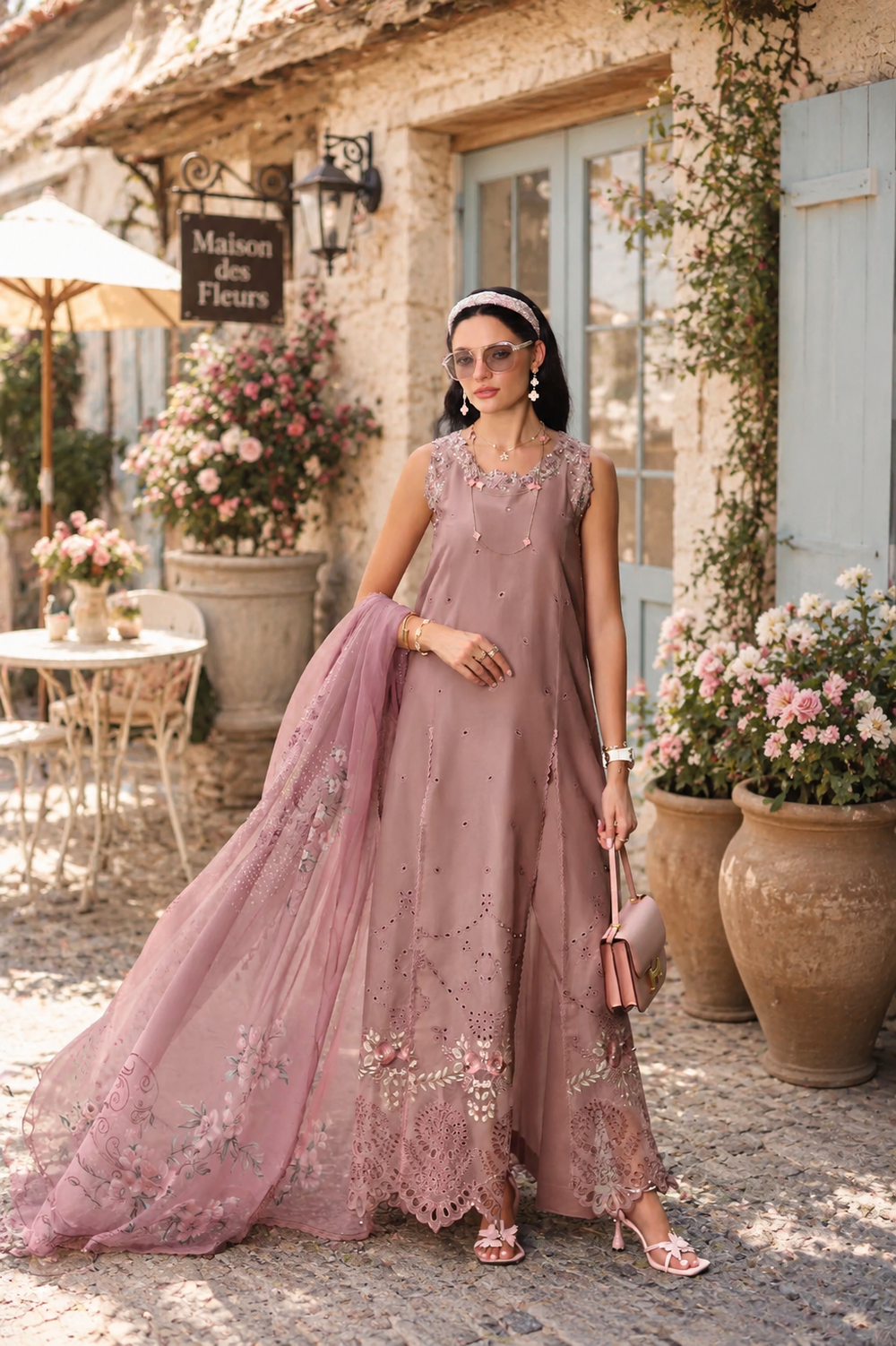 D3 – Rose Éclat | Saadia Asad | Noor Eid Luxury Printskhas Collection 2026