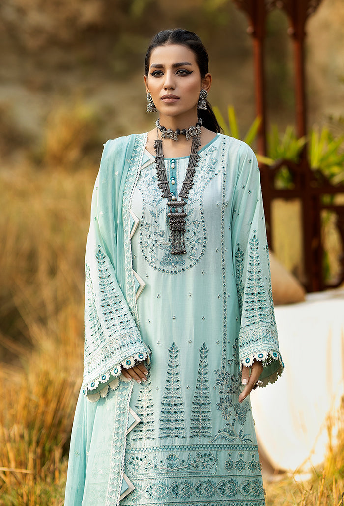 Lawnkari 6004 | Adan's Libas | lawnkari Embroidered Lawn Collection '23