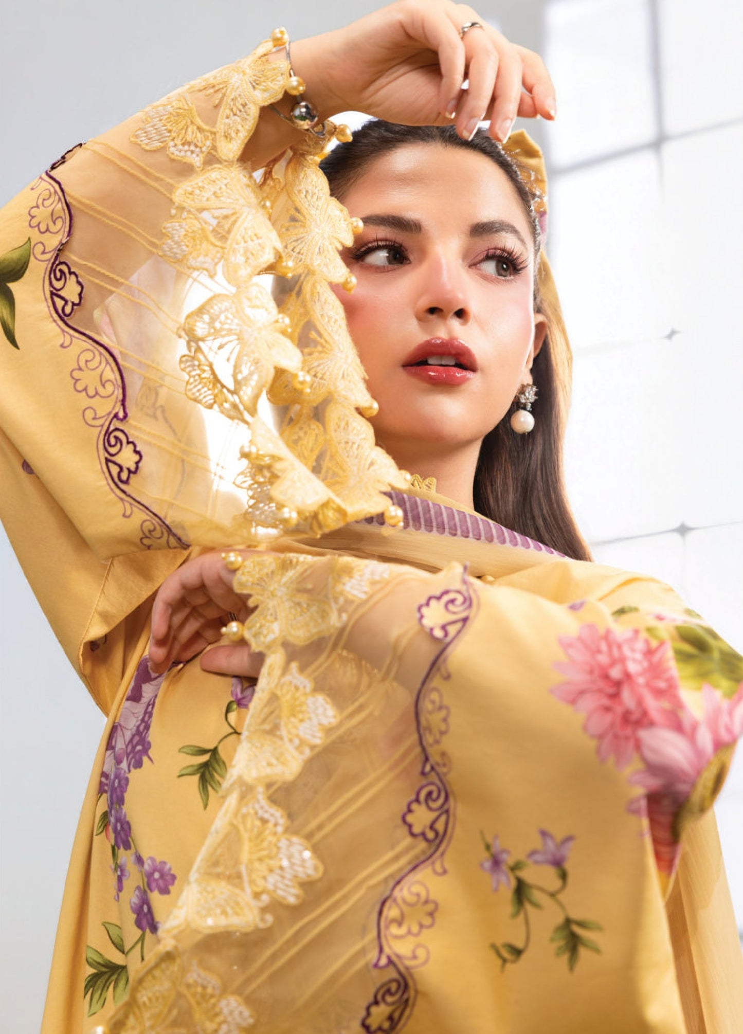 MB-CUSV14-04B | Maria B M.Basic | Dreamscape Lawn Eid Collection 2026