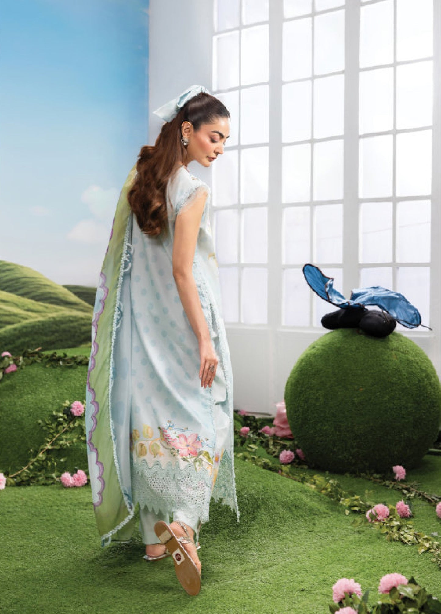 MB-CUSV14-05A | Maria B M.Basic | Dreamscape Lawn Eid Collection 2026