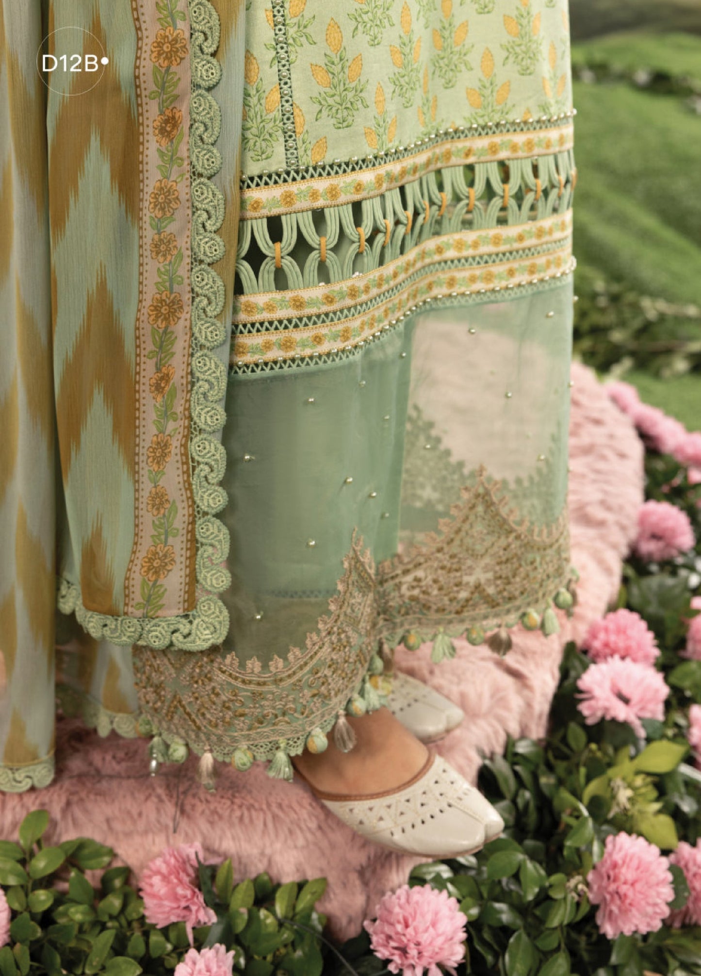 MB-CUSV14-12B | Maria B M.Basic | Dreamscape Lawn Eid Collection 2026