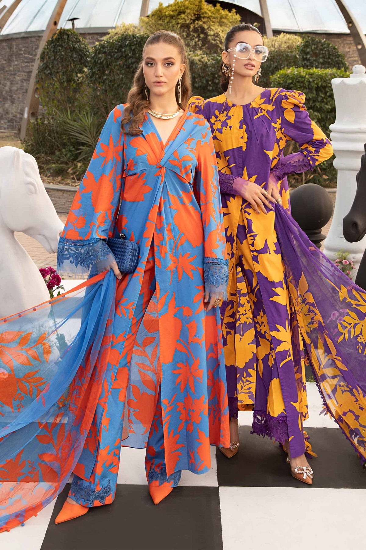 MPT-2111-B | Maria B | Mprints Spring Summer Lawn 2024