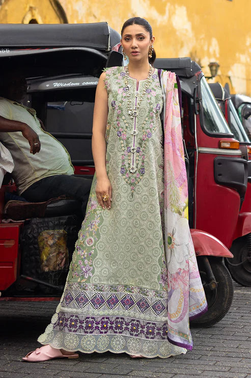 Beaming Drift | Mushq | Manaram Luxury Lawn 2025