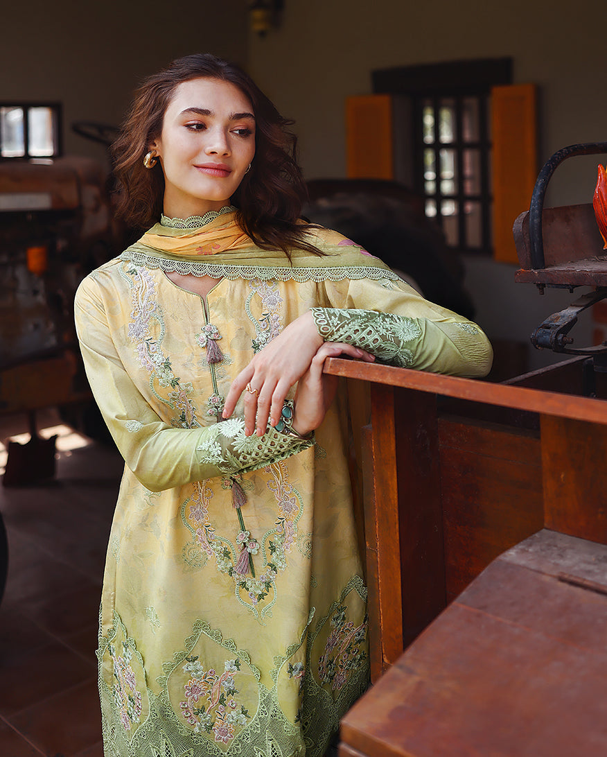 Quiet Bloom | Mushq | Solace Ombre Chikankari Collection 2026