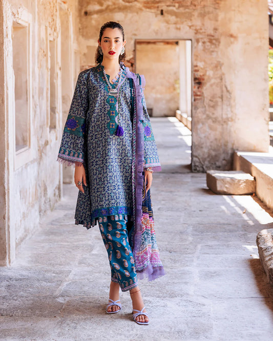 Elika | Roheenaz | Taneez Lawn Collection 2024