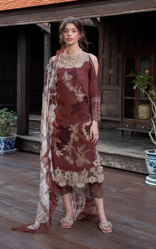 SHEEN (RR-04) | Asifa & Nabeel | Rosemary and Ruffles Luxury Lawn 2024