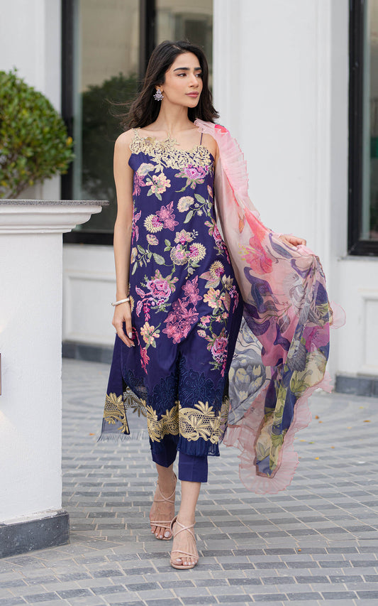 WHIMSICAL (RRL-05) | Asifa & Nabeel | Rosemary and Ruffles Luxury Lawn 2024