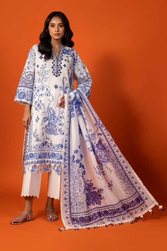 H251-001B-3DE | Sana Safinaz | Mahay Spring Lawn 2025
